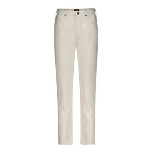 Beige Carol Concrete White Jeans