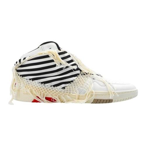 Hvite Skinn Sneakers Ss23