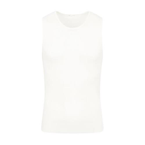 Ivory Viscose Tank Top Aw23