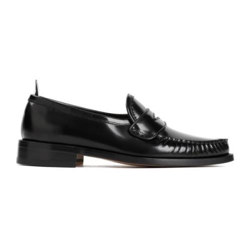 Sorte Skinnloafers