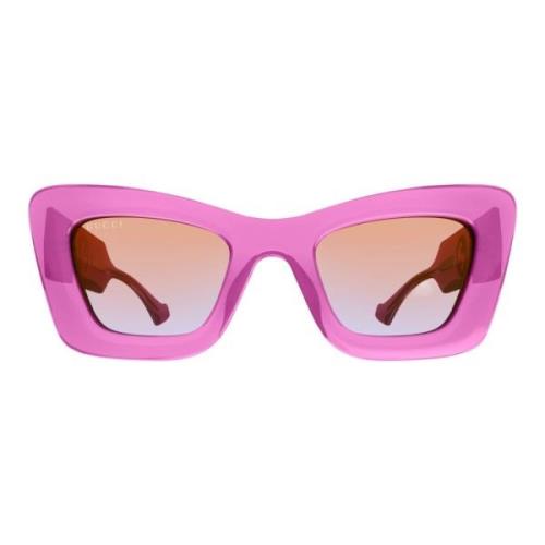 Gjennomsiktig Oversized Cat-Eye Solbriller