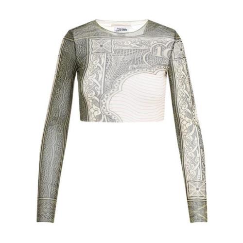 Multifarget Cartouche Crop Top