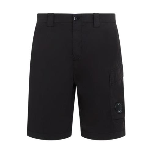 Sorte Cargo Shorts Ss24 Stil