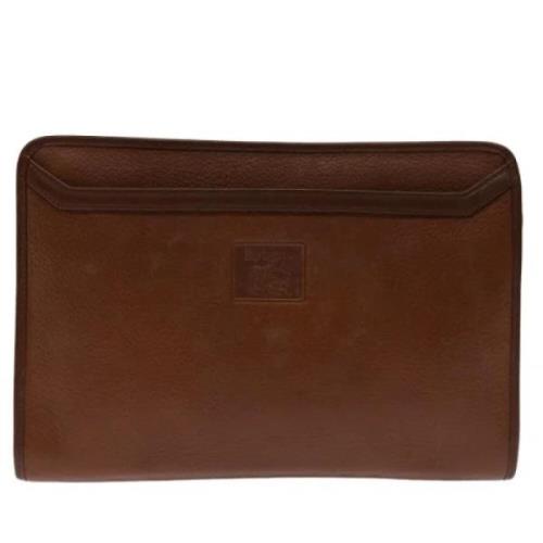 Pre-owned Leather clutches