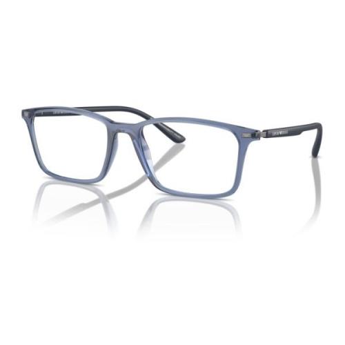 Blue Transparent Eyewear Frames Ea3240