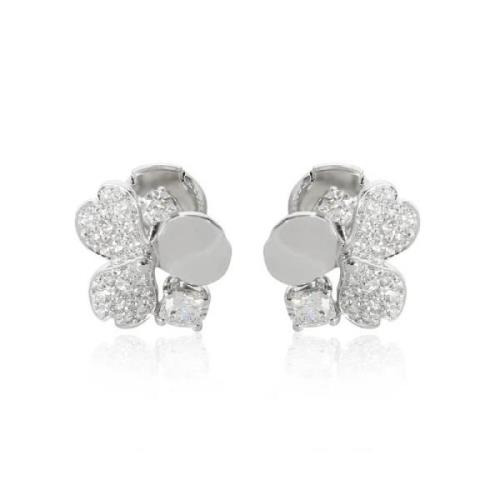 Pre-owned Platinum earrings