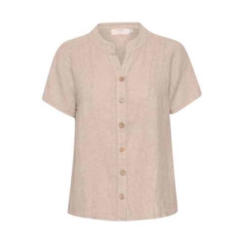 Rosa Linen Shirt Blouse