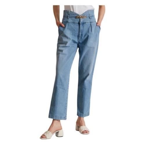 Høy Midje Bustier Komfort Jeans