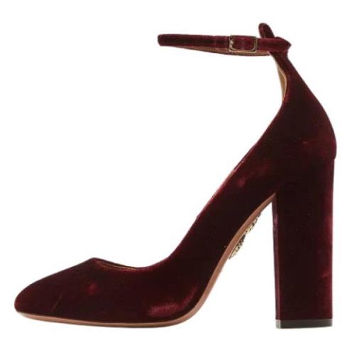 Pre-owned Velvet heels