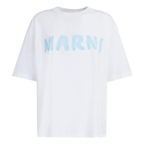 Oversized Logo Print Tshirt