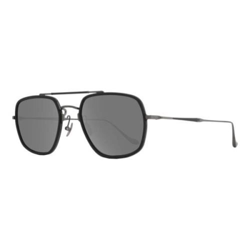 Stylish Sunglasses in Ruthenium Matte Black