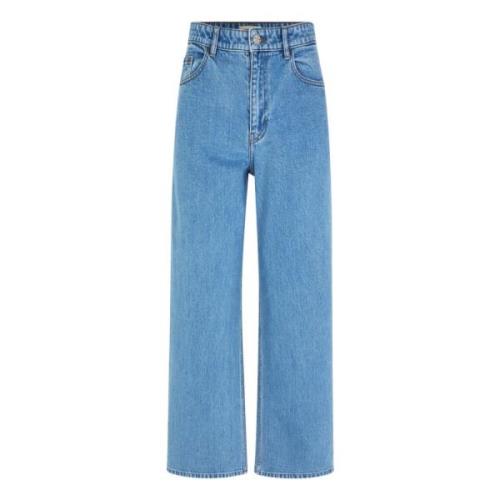 High-Rise Straight Leg Jeans Regular Fit