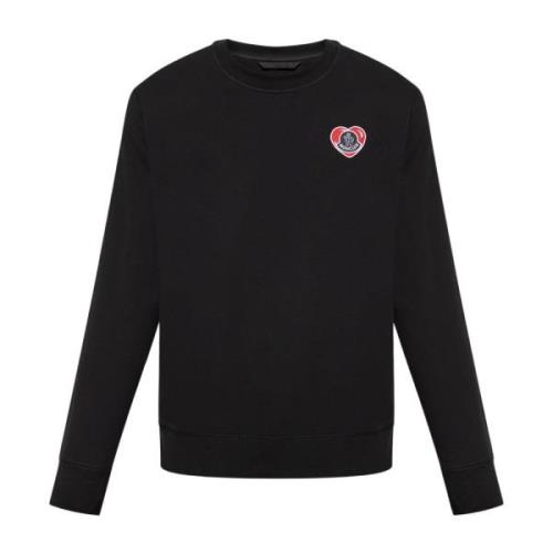 Sweatshirt med logo