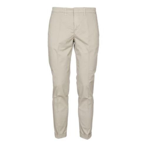 Casual Capri-Style Trousers Brown