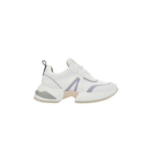 Moderne Marmor Kvinne Sneaker Hvit Avio