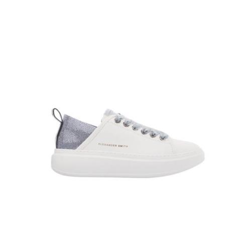 Wembley Woman White Avio Sneakers