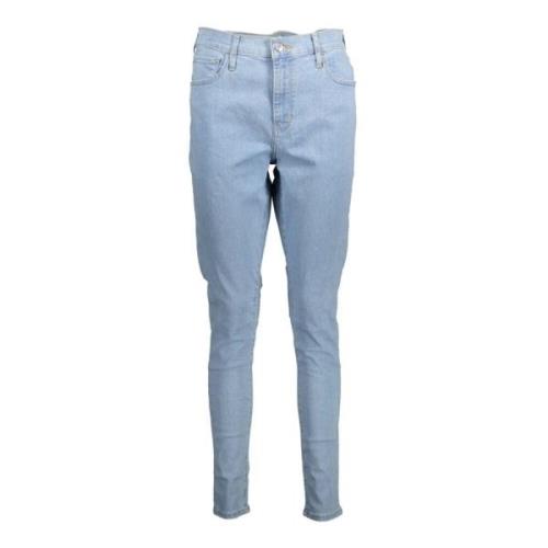 Lysblå Super Skinny Bomull Jeans