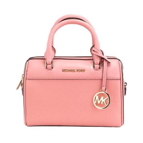 Tea Rose Skinn Crossbody Veske