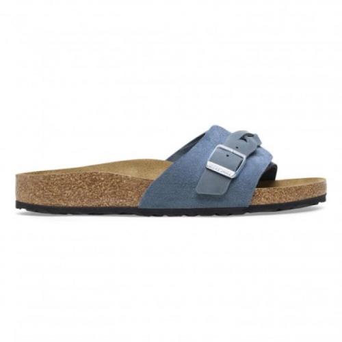 Boho-inspirert Flettet Semsket Skinn Sandal