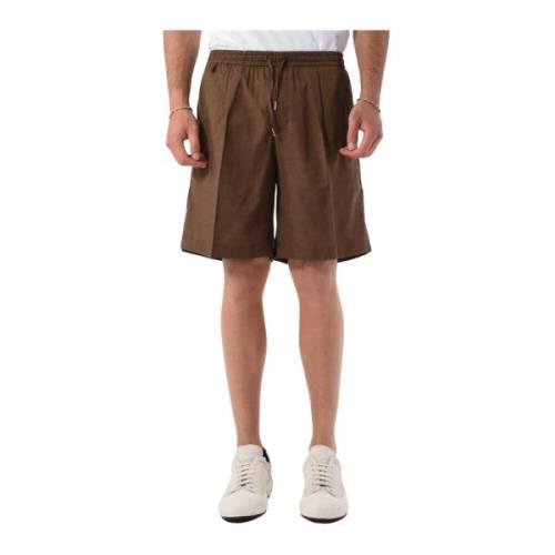 Fresco Wool Bermuda Shorts