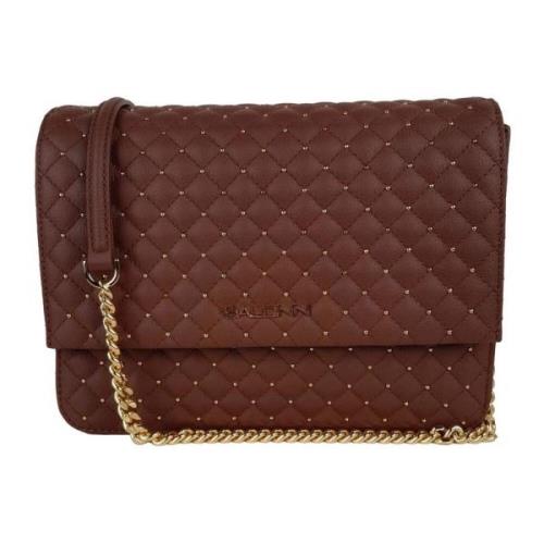 Studded Leather Crossbody Bag