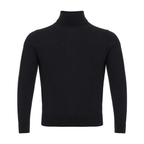 Luksuriøs Svart Cashmere Sweater