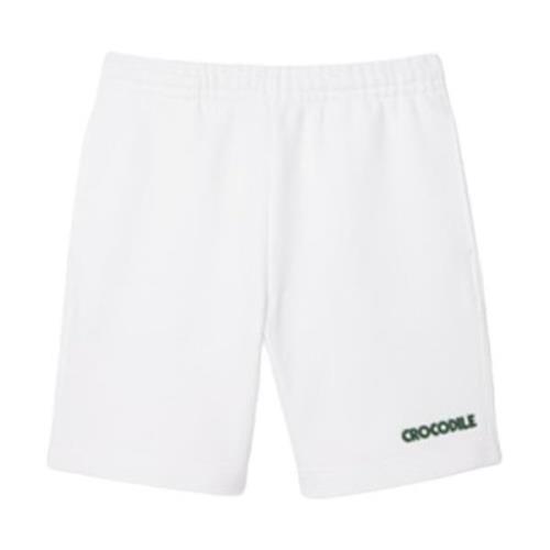 Brodert Slogan Jogger Shorts