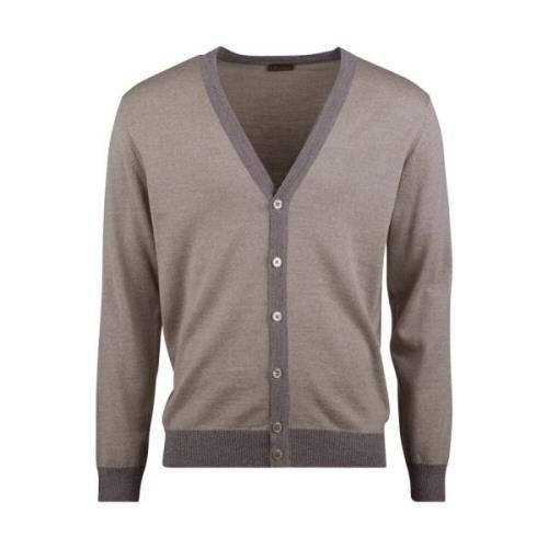 Stilig Beige Cardigan for Kvinner