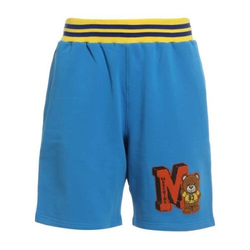 Bear Patch Bomull Track Shorts