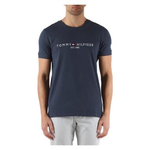 Slim Fit Bomull Logo T-skjorte