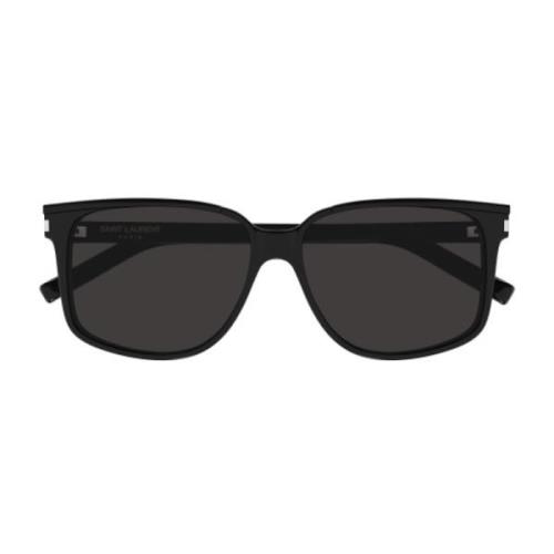Luksuriøse svarte solbriller for kvinner