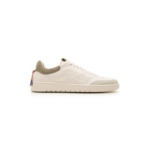 Beige Lave Sneakers for Menn