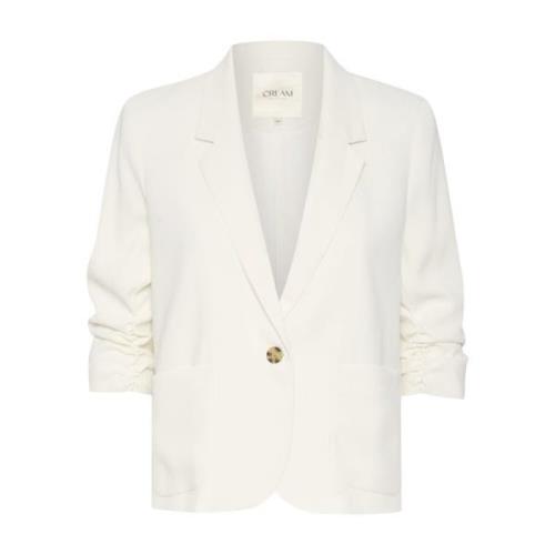 Crocamia Kort Blazer - Hvit