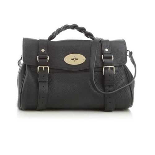 Svart Alexa Satchel Veske