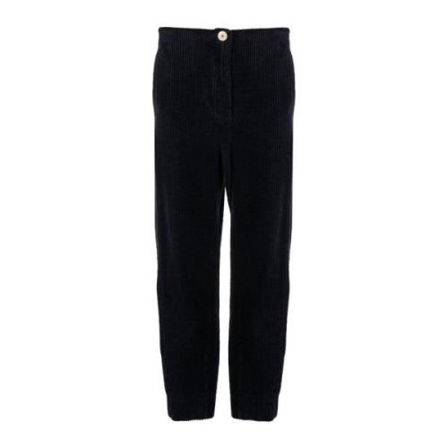 Corduroy Mid Rise Shaped Pants