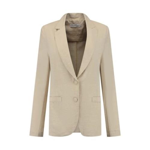 Beige Blazer Carlijn - Dameklær