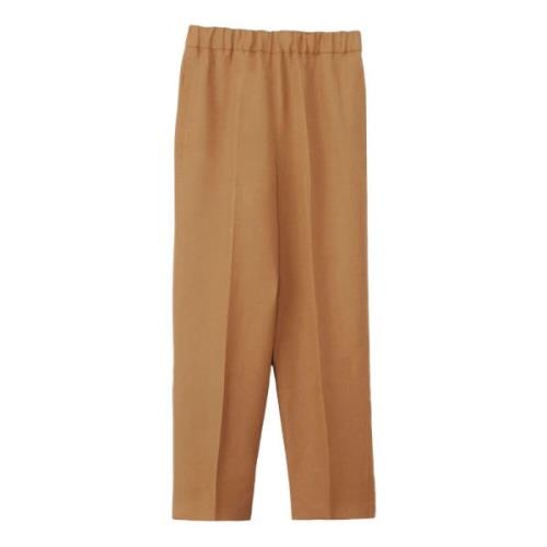 Cognac Brun Twill Vev Bukser