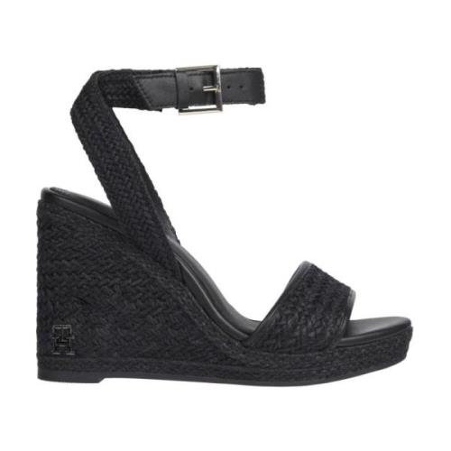 Svart Kile Sandal for Kvinner