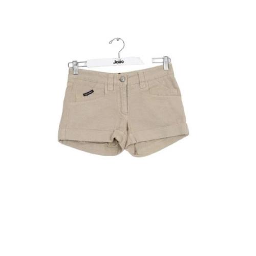 Pre-owned Beige bomull Dolce &; Gabbana shorts