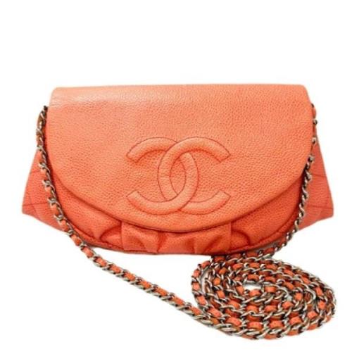 Pre-owned Leather chanel-bags