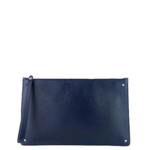 Pre-owned Leather clutches