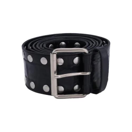 Pre-owned Leather belts