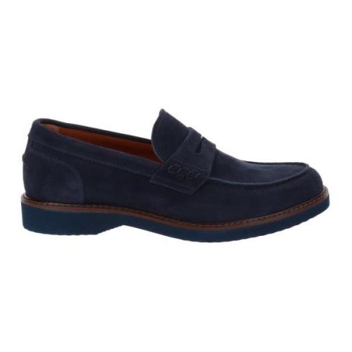 Skinn Herre Loafers Slip-On Stil