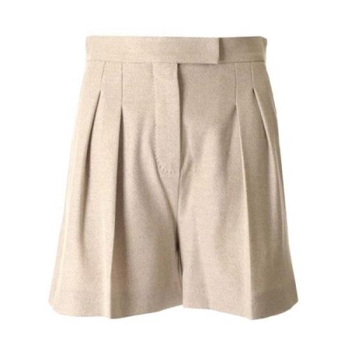Beige Shorts for Kvinner