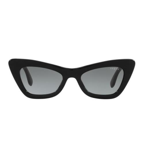 Moderne Cat-Eye Solbriller med Logo