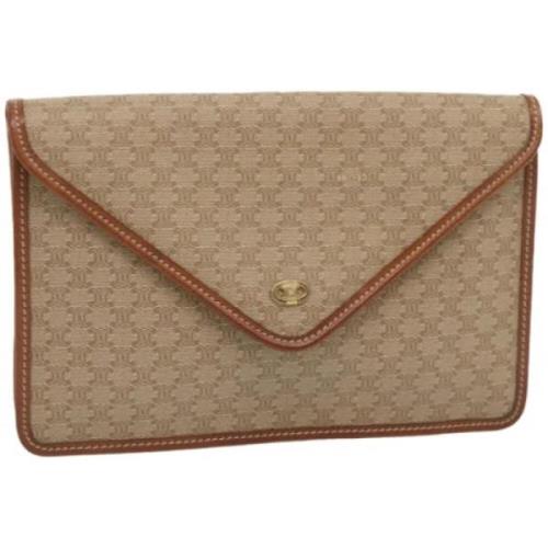 Pre-owned Canvas clutches