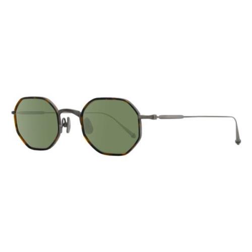 Vintage Tortoise Green Solbriller