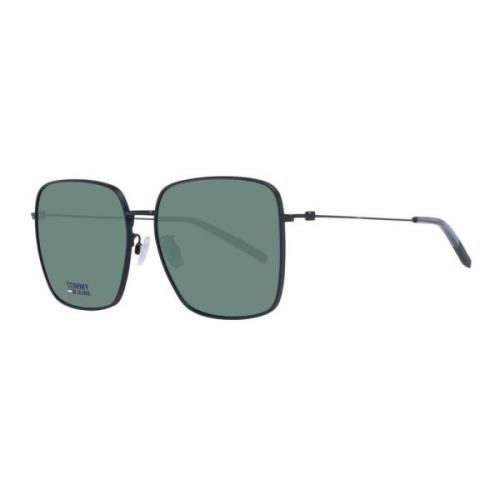 Grønn Linse Metallramme Solbriller