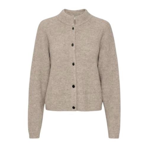 Varm Sand Melange Alpha Cardigan