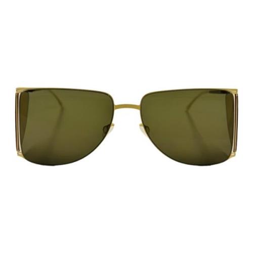 Helmut Lang Hl002 Aviator Solbriller - Gull